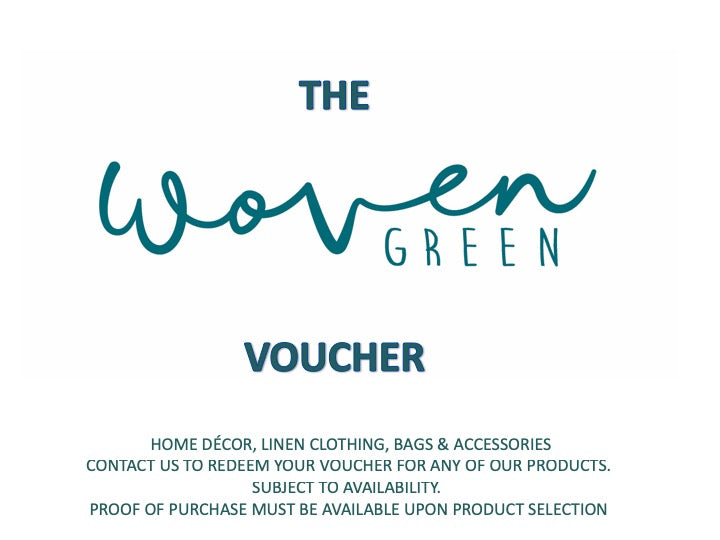 VOUCHER Woven Green